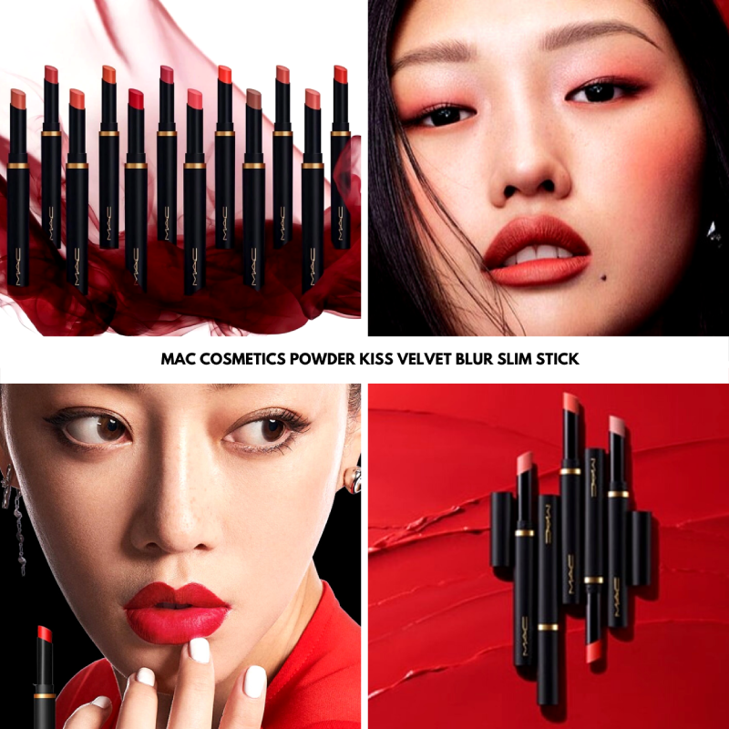 MAC Powder Kiss Velvet Blur Slim Stick #Sweet Cinnamon 2g, MAC Powder Kiss Velvet Blur Slim Stick #Sweet Cinnamon 2g ราคาMAC Powder Kiss Velvet Blur Slim Stick #Sweet Cinnamon 2g รีวิว , ลิป MAC , ลิปแจ็คสัน, ลิปพีพี